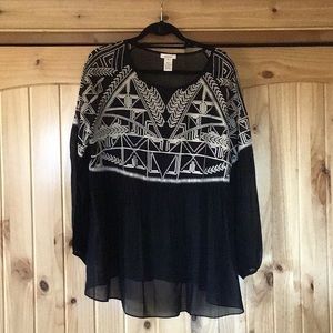 Sundance long sleeve top. XL.